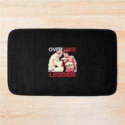 Overtake Legends Mika Hakkinen Michael Schumacher Bath Mat