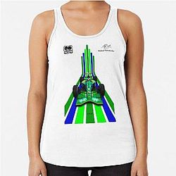 Poster Formula 1 Jordan 191 Michael Schumacher Tank Top