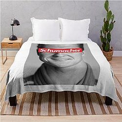Michael Schumacher Throw Blanket