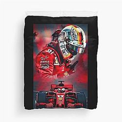Michael Schumacher Duvet Cover