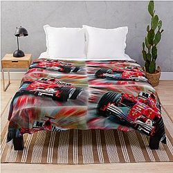 A Legend of Motorsport - Michael Schumacher Throw Blanket