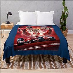 Michael Schumacher Throw Blanket