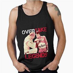 Overtake Legends Mika Hakkinen Michael Schumacher Tank Top