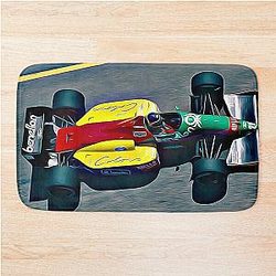 Benetton F1 Car Michael Schumacher Bath Mat remains the same as no corrections are needed.