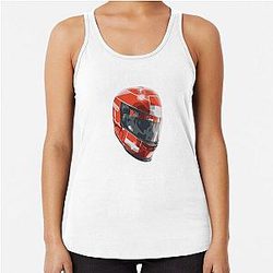 Michael Schumacher Racerback Tank Top