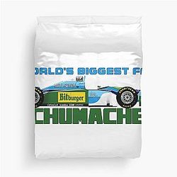 Michael Schumacher Benetton World's biggest fan Duvet Cover
