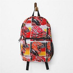 Michael Schumacher graffiti painting by DRAutoArt Backpack