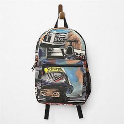 Michael Schumacher Mika Hakkinen backpack