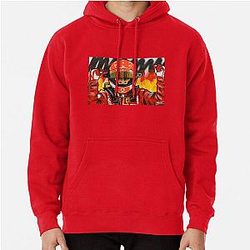 Michael Schumacher Ferrari F1 graffiti by DRAutoArt Pullover Hoodie