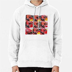 Michael Schumacher graffiti painting by DAutoArt Pullover Hoodie