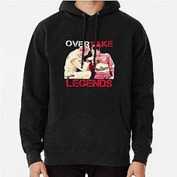 Overtake Legends Mika Hakkinen Michael Schumacher Pullover Hoodie
