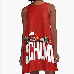 Michael Schumacher - F2004 A-Line Dress