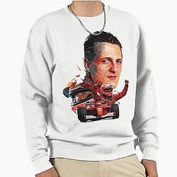 Michael Schumacher Low Poly Sweatshirt