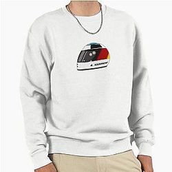 Michael Schumacher Helmet Pullover Sweatshirt