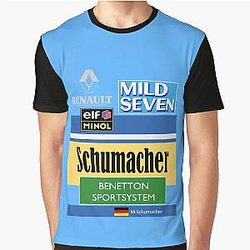 Benetton race suit, Michael Schumacher Graphic T-Shirt