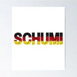 Michael Schumacher Iconic Poster