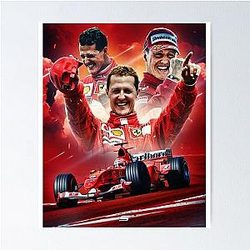 Michael Schumacher Poster