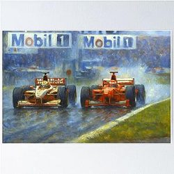 F1: Ralf Schumacher v Michael Schumacher (1999) Poster