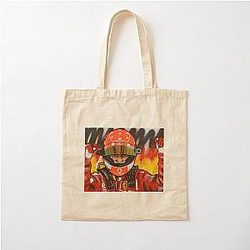 Michael Schumacher Ferrari F1 Cotton Tote Bag