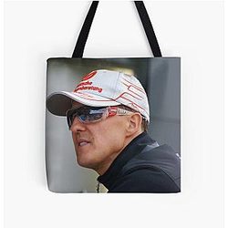 Michael Schumacher All Over Print Tote Bag