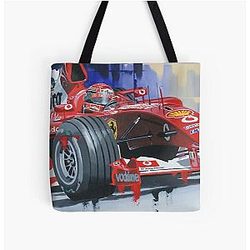 MICHAEL SCHUMACHER by Greg Tillett Tote Bag