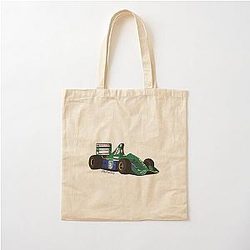 Michael Schumacher Formula One Cotton Tote Bag