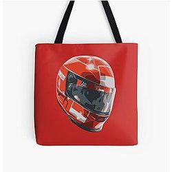 Michael Schumacher All Over Print Tote Bag