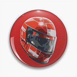 Michael Schumacher Helmet Pin
