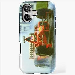 F1 Michael Schumacher Ferrari F300 1998 British GP iPhone Case
