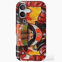 Michael Schumacher Ferrari F1 painting by DRAutoArt iPhone Case