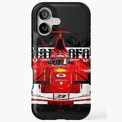 Michael Schumacher Ferrari F2002 iPhone Case