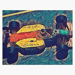 Benetton F1 Car Michael Schumacher Puzzle