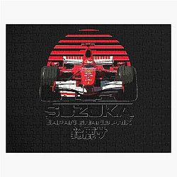 Michael Schumacher Suzuka Japan Grand Prix Jigsaw Puzzle
