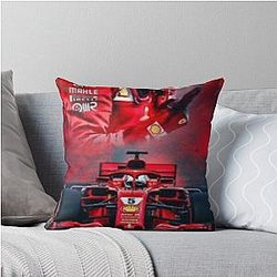 Michael Schumacher Design Throw Pillow