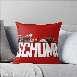 Michael Schumacher - F2004 Throw Pillow