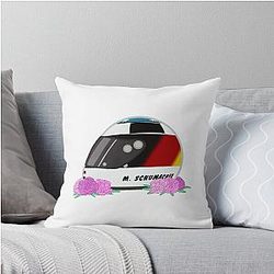 Michael Schumacher 1990 Helmet With Flower Pillow