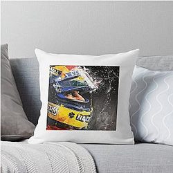Michael Schumacher Throw Pillow