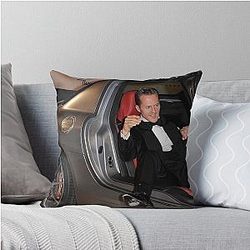 Michael Schumacher Formula 1 World Champion Throw Pillow