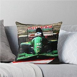 Michael Schumacher Spa Throw Pillow
