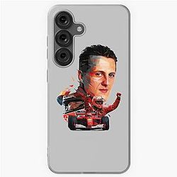 Michael Schumacher low poly Samsung Galaxy Case