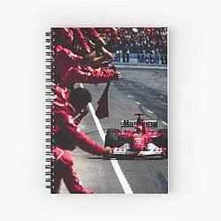 Michael Schumacher - Triumph of a Legend Notebook