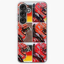 Michael Schumacher graffiti painting by DRAutoArt Samsung Soft Case
