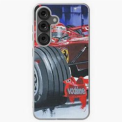 Michael Schumacher by Greg Tillett Soft Case