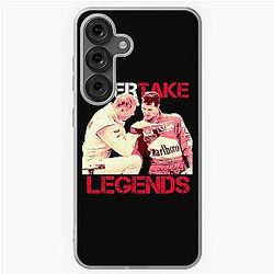 Overtake Legends Mika Hakkinen Michael Schumacher Samsung Galaxy Soft Case