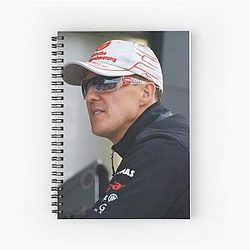 Michael Schumacher 2011 Notebook