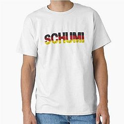 Michael Schumacher German Flag Iconic T-Shirt