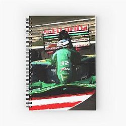 Michael Schumacher Spa Notebook