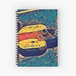 Benetton F1 Car Michael Schumacher Notebook