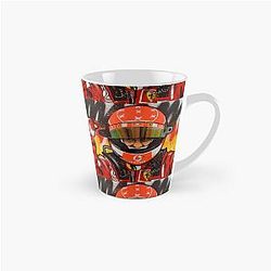 Michael Schumacher Ferrari F1 graffiti painting by DRAutoArt Tall Mug