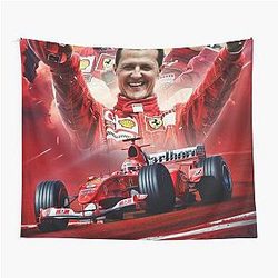 Michael Schumacher Tapestry